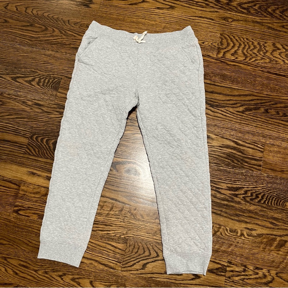 Athletic Works Light Gray Textured Pants